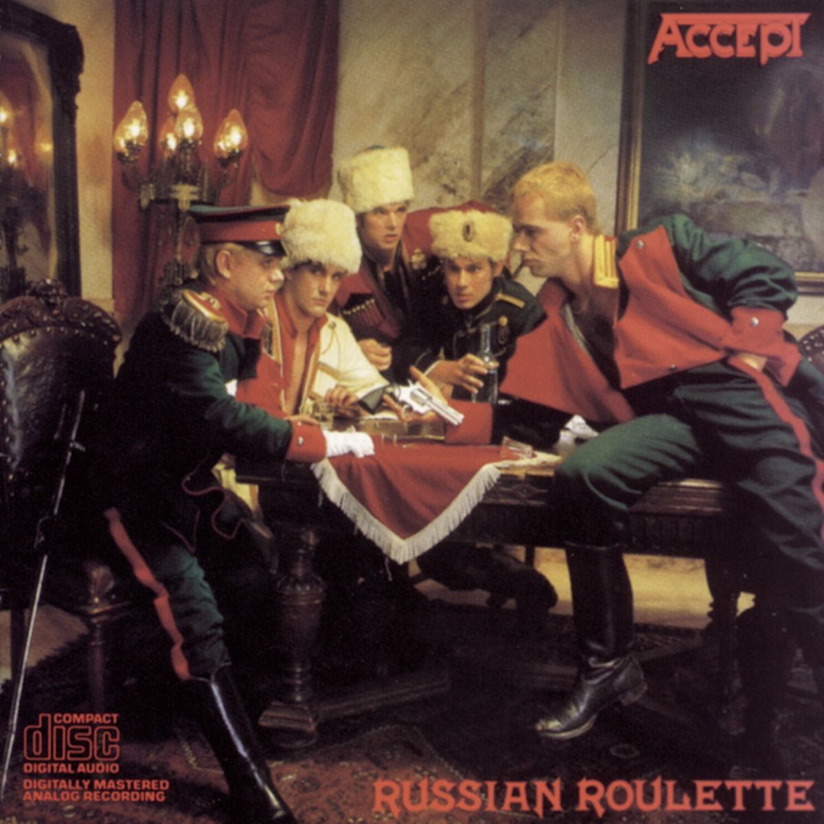 Accept – Russian Roulette (COLOURED) vinyl record cover