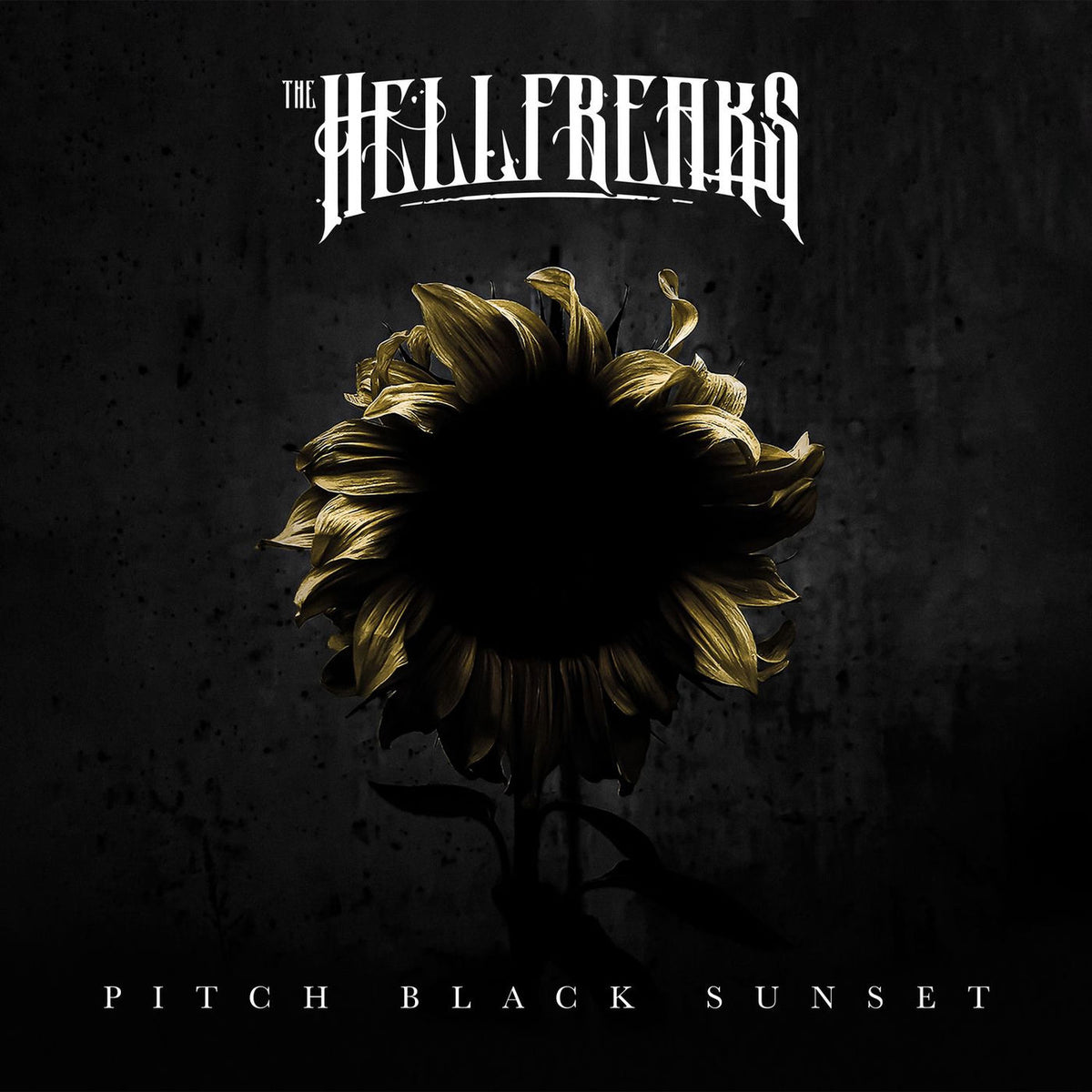 The Hellfreaks – Pitch Black Sunset vinyl record cover