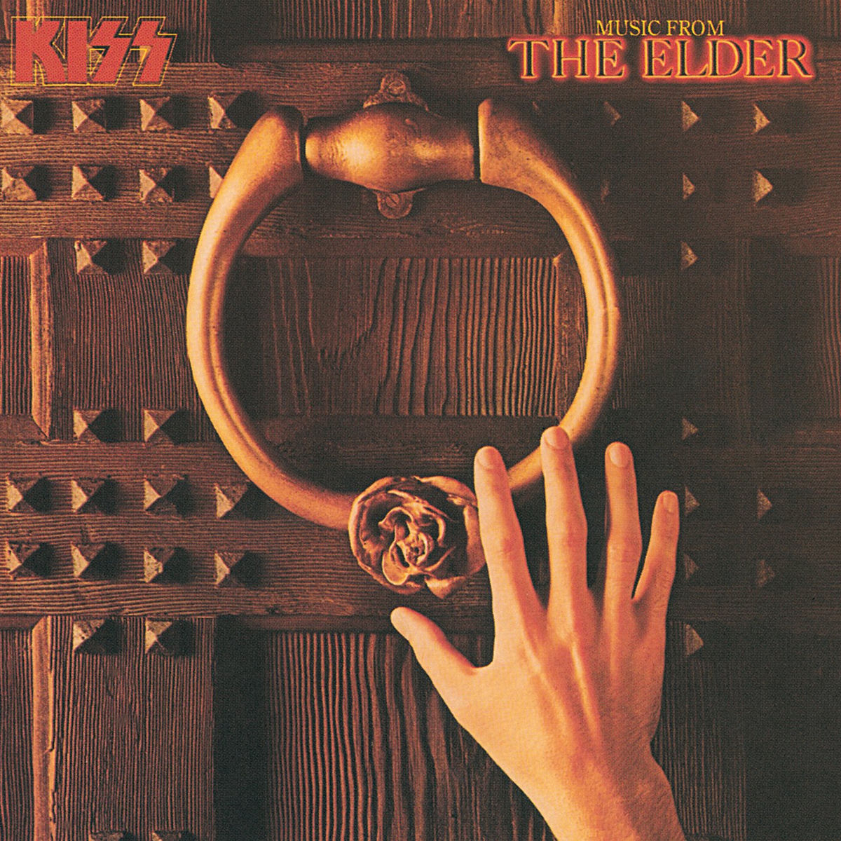 KISS – Music From The Elder vinyl record cover