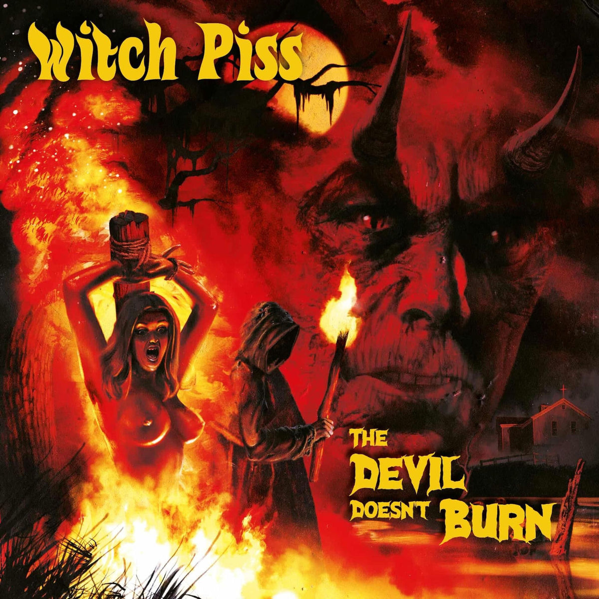 Witch Piss – Devil Doesn'T Burn vinyl record cover