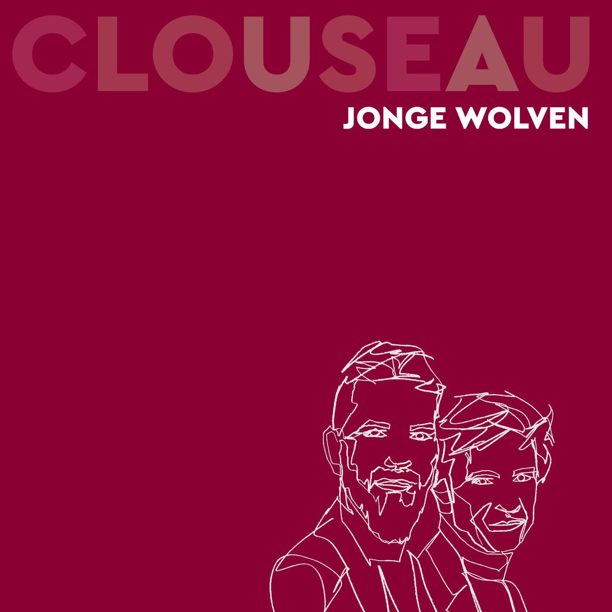 Clouseau – Jonge Wolven vinyl record cover