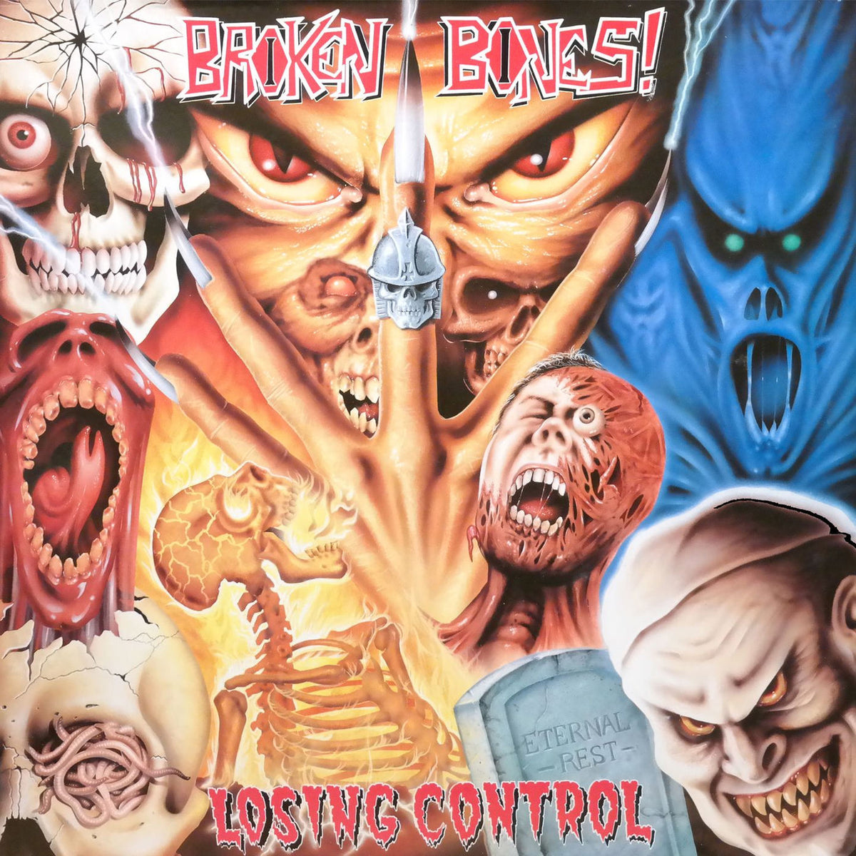 Broken Bones – Losing Control vinyl record cover
