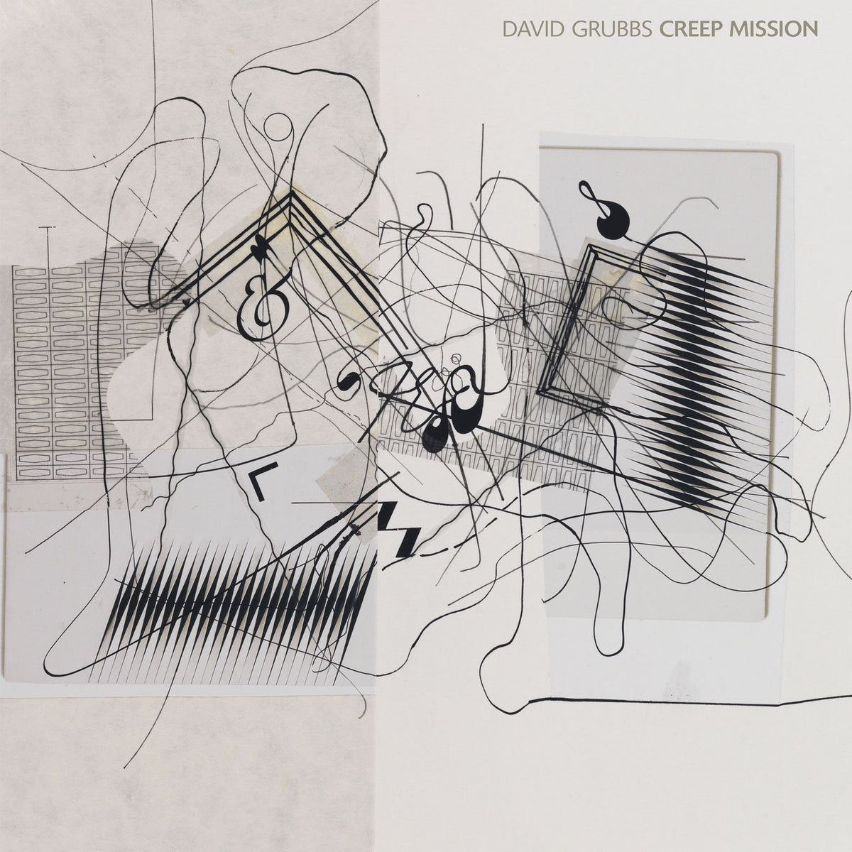 David Grubbs – Creep Mission — album cover