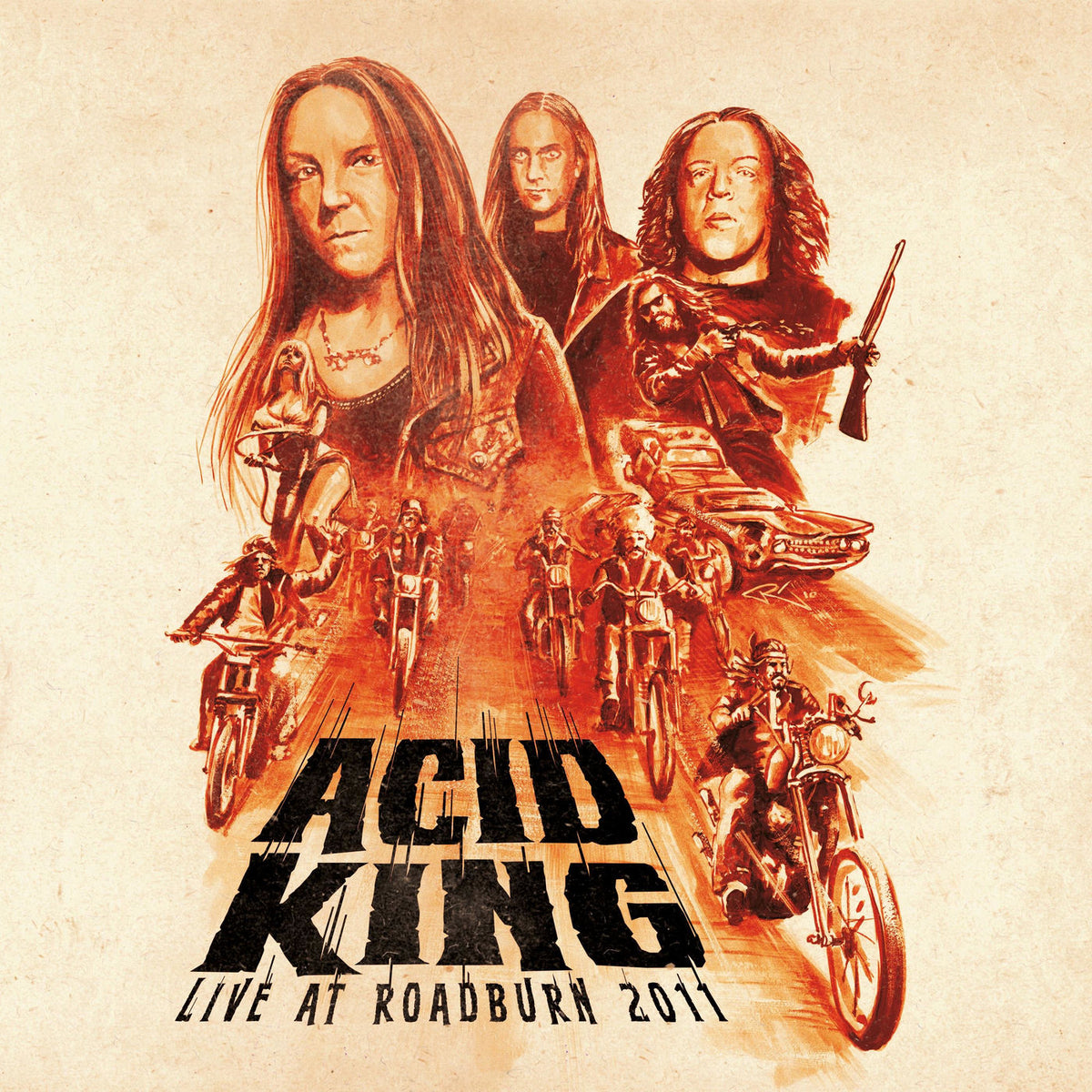 Acid King – Live At Roadburn 2011 vinyl record cover