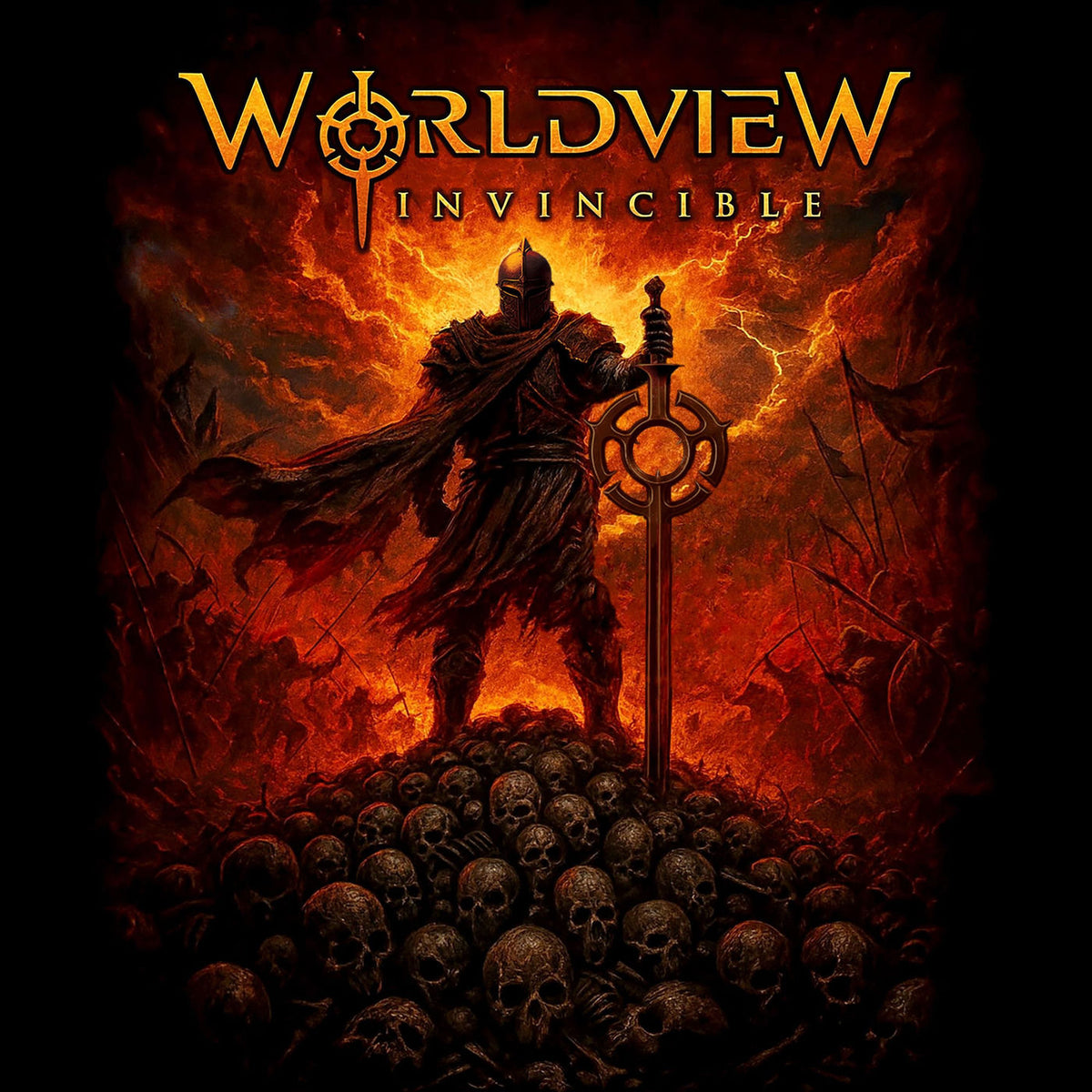 Worldview – Invincible vinyl record cover