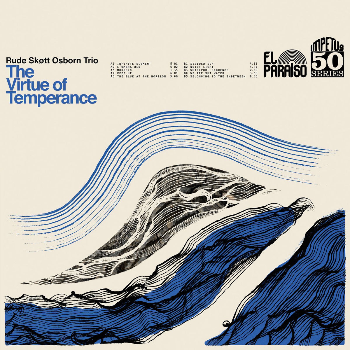 Rude Skøtt Osborn Trio – The Virtue of Temperance vinyl cover