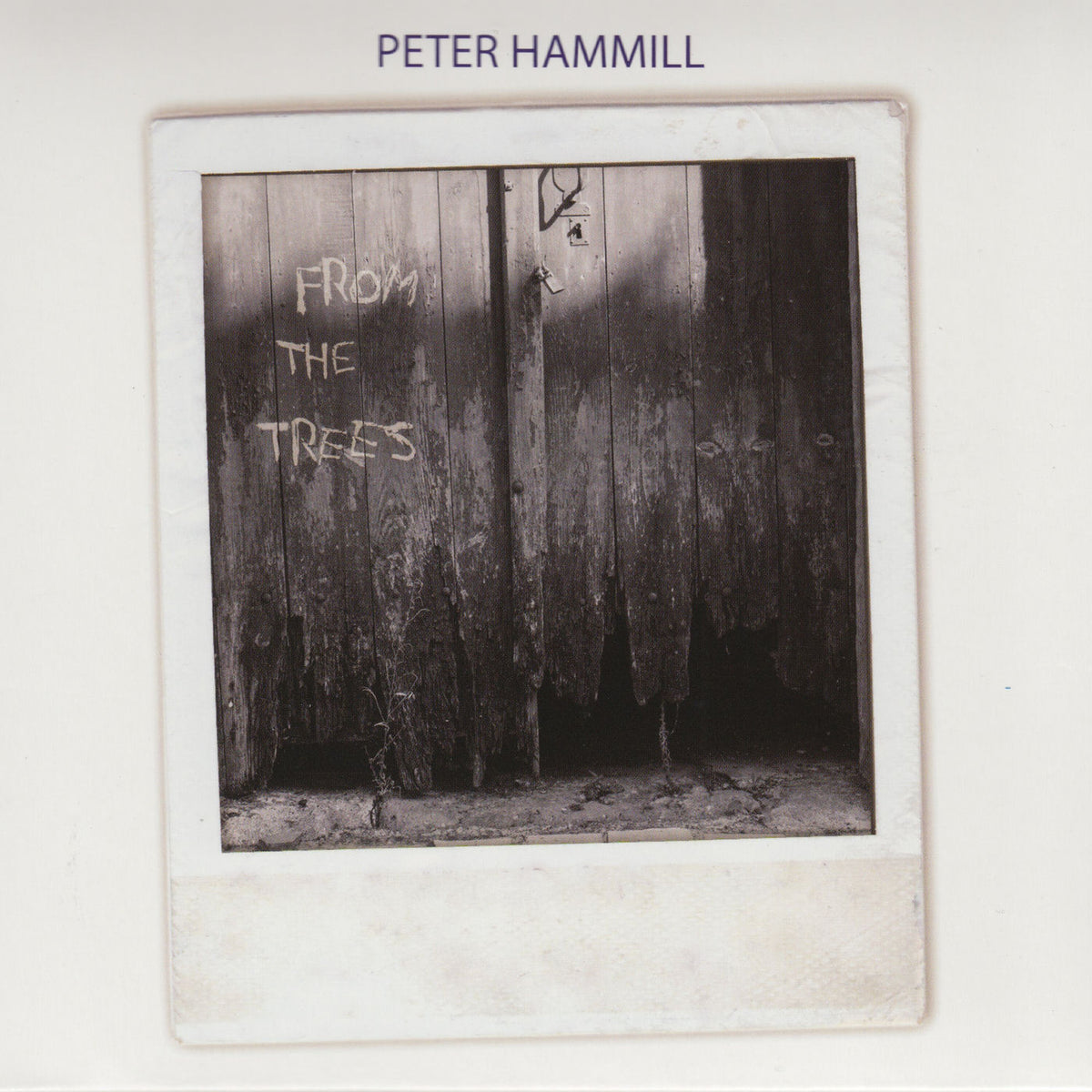 Peter Hammill – From The Trees vinyl cover