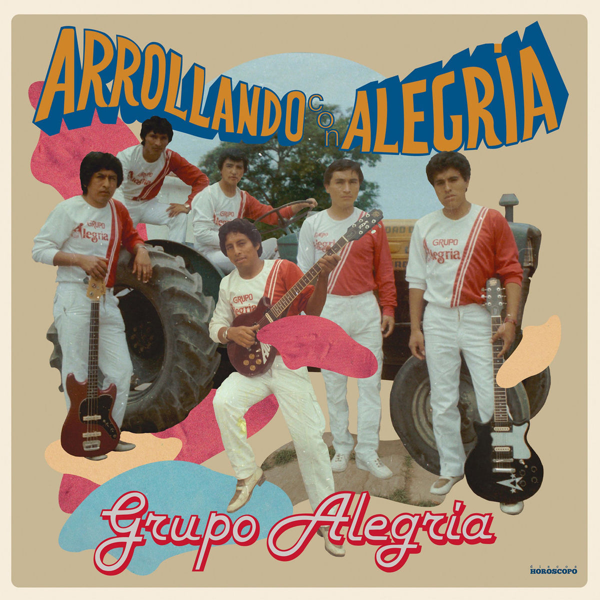 Grupo Alegria – Arollando Con Alegria vinyl record cover