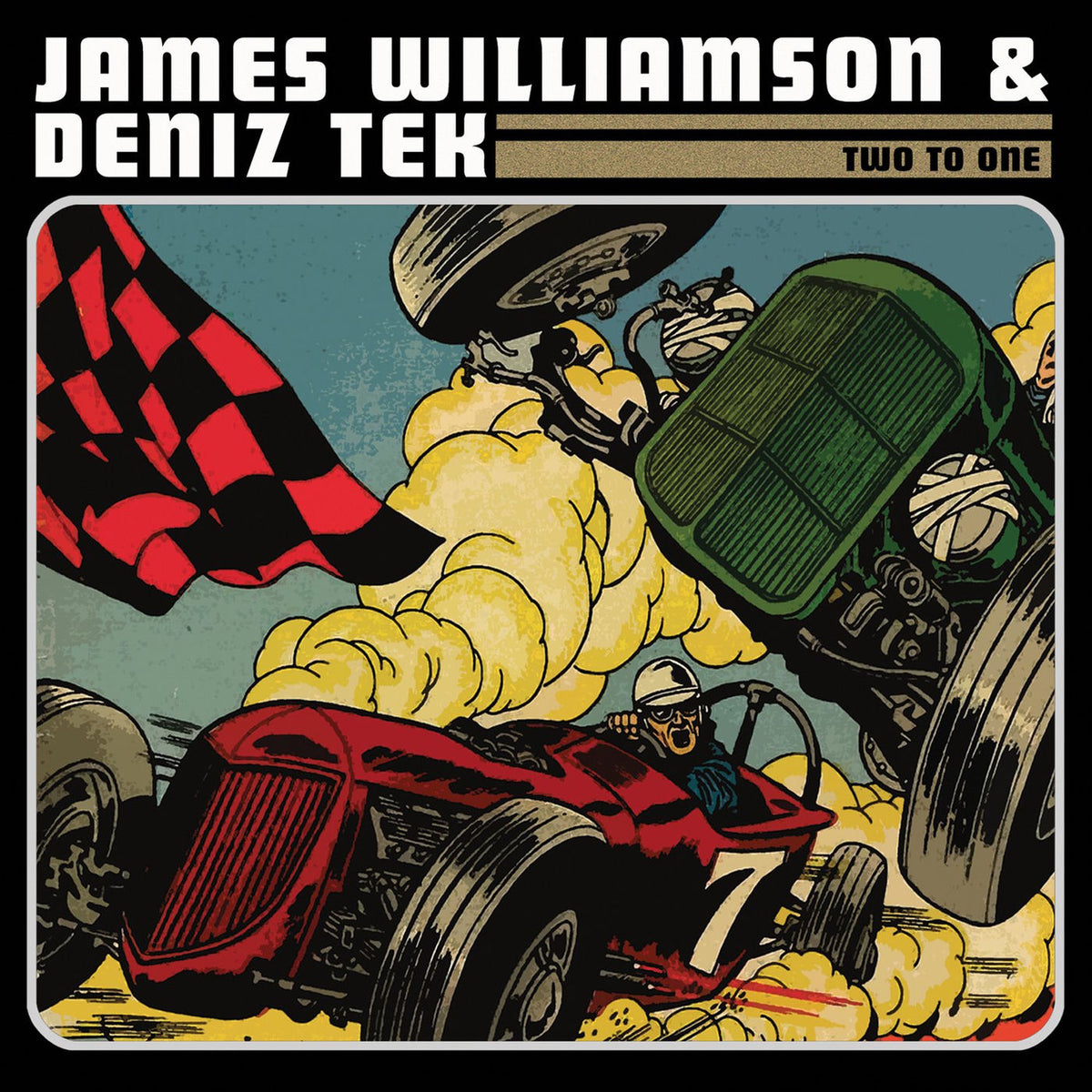 James Williamson – Two to One vinyl cover