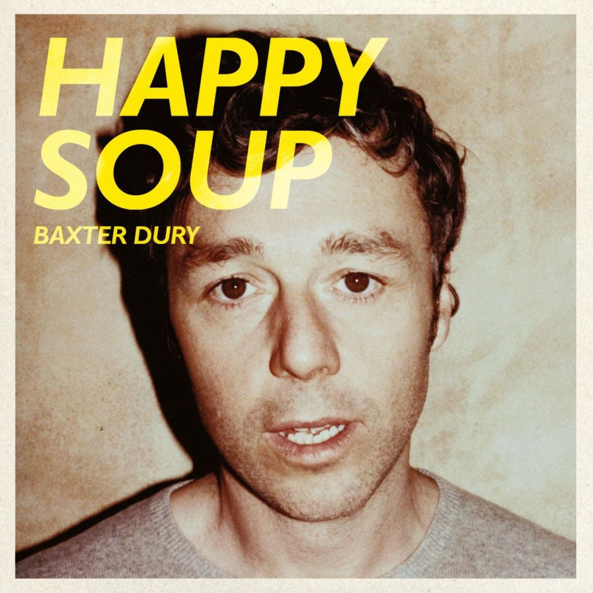 Baxter Dury – Happy Soup vinyl record cover