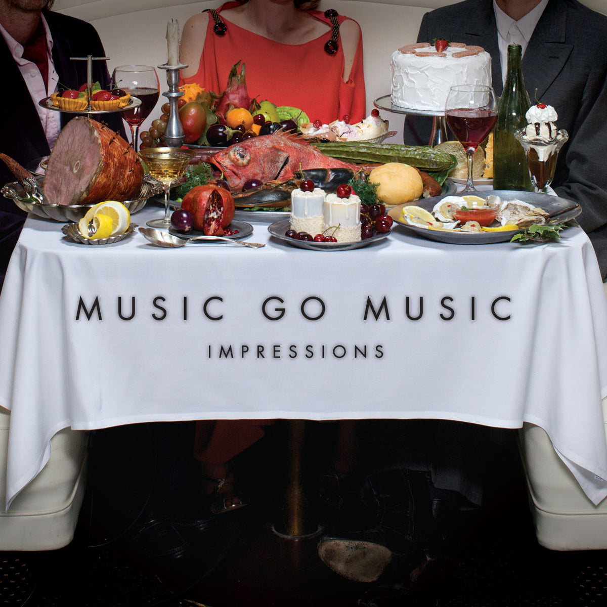 Music Go Music – Impressions vinyl record cover