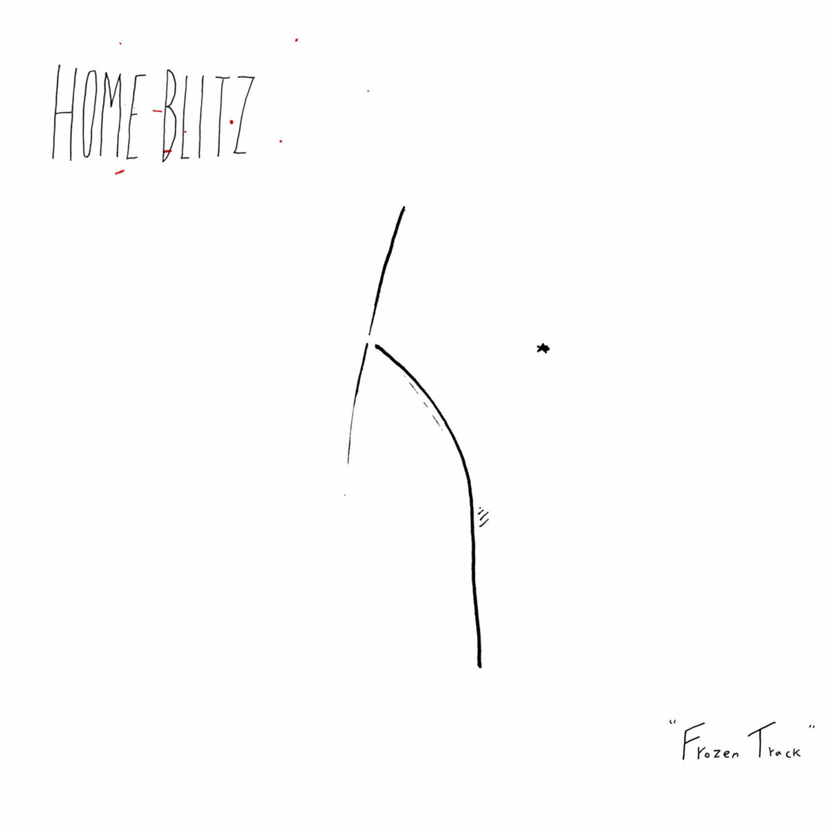 Home Blitz – Frozen Track vinyl cover