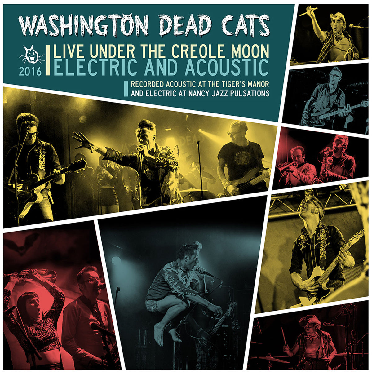 Washington Dead Cats – Live Under The Creole.. vinyl record cover