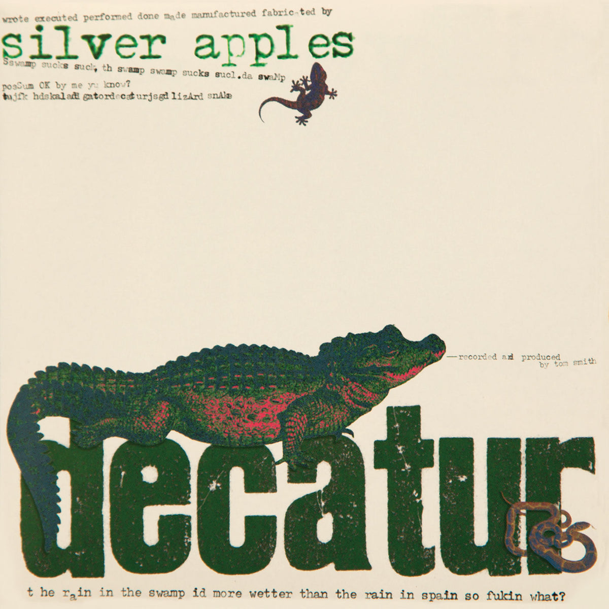 Silver Apples – Decatur vinyl cover