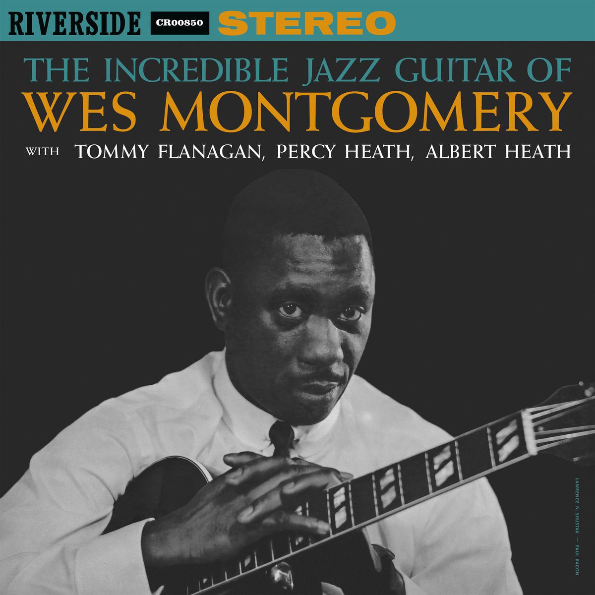 Wes Montgomery – The Incredible Jazz Guitar of Wes Montgomery vinyl record cover