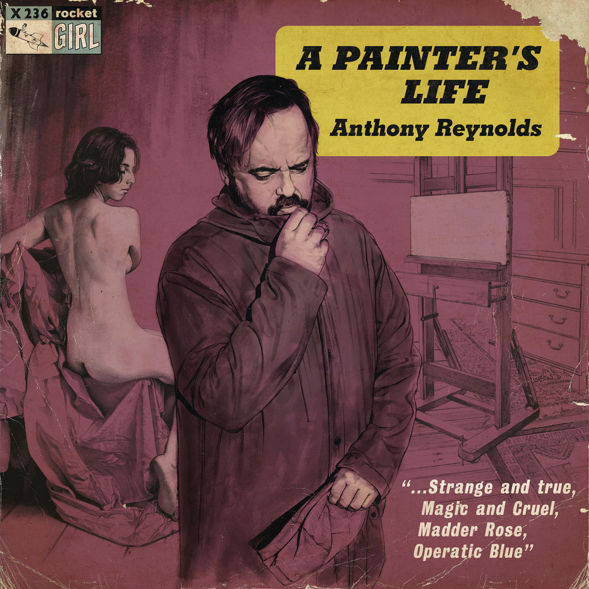 Anthony Reynolds – A Painter's Life vinyl record cover