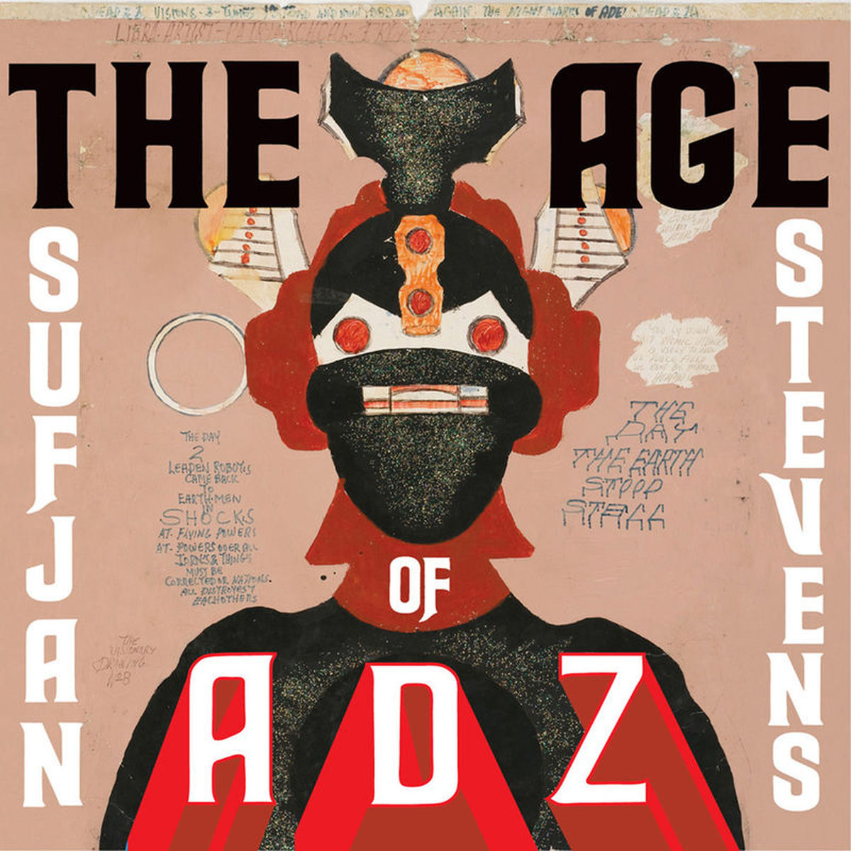 Sufjan Stevens – The Age of Adz vinyl record cover