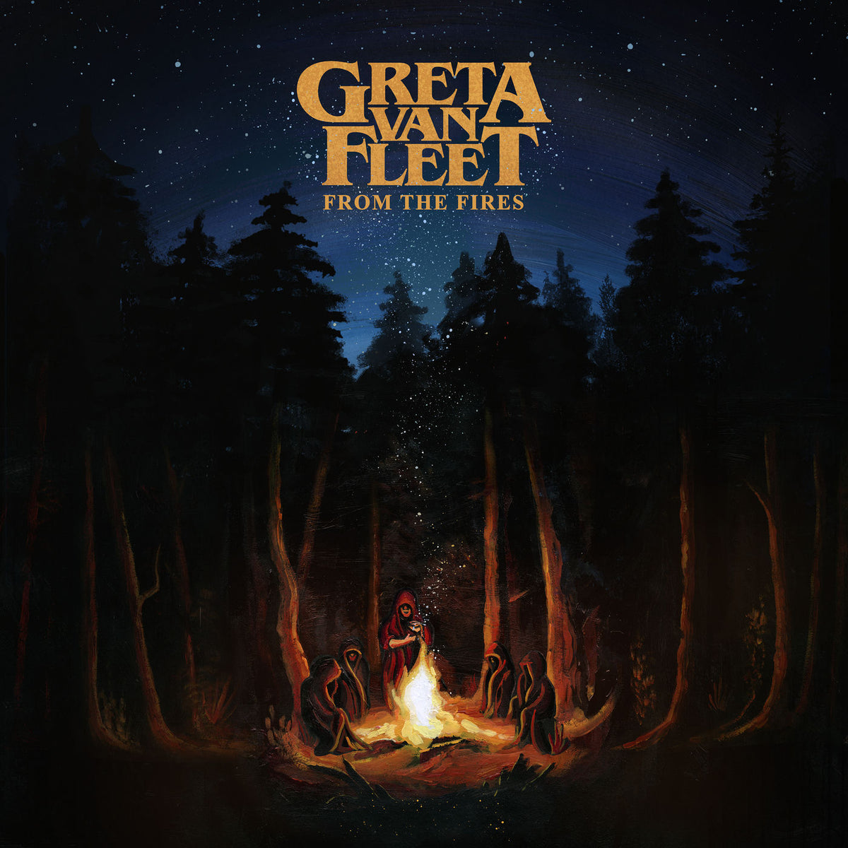 Greta Van Fleet – From the Fires vinyl record cover