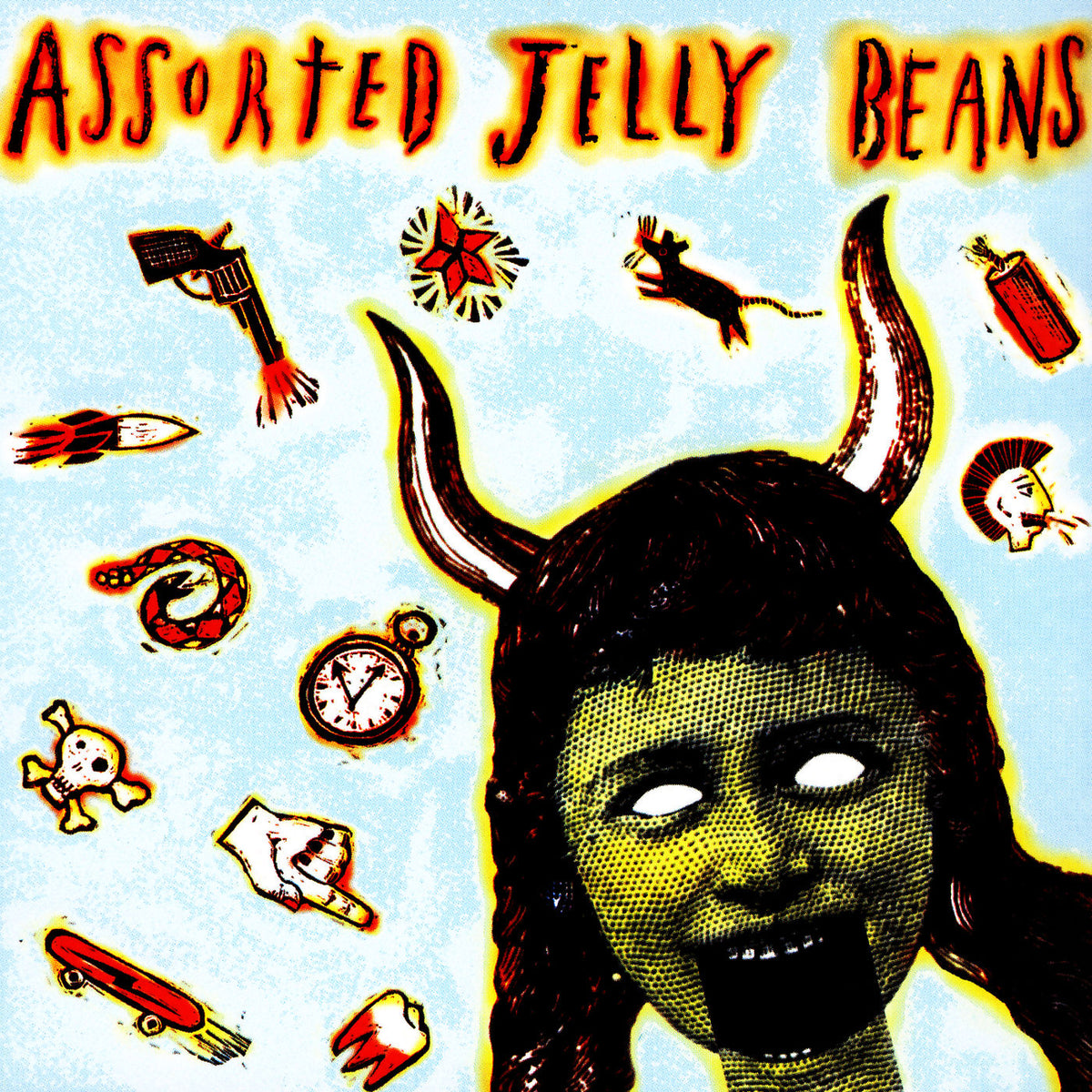 Assorted Jelly Beans – Assorted Jelly Beans - Red vinyl record cover