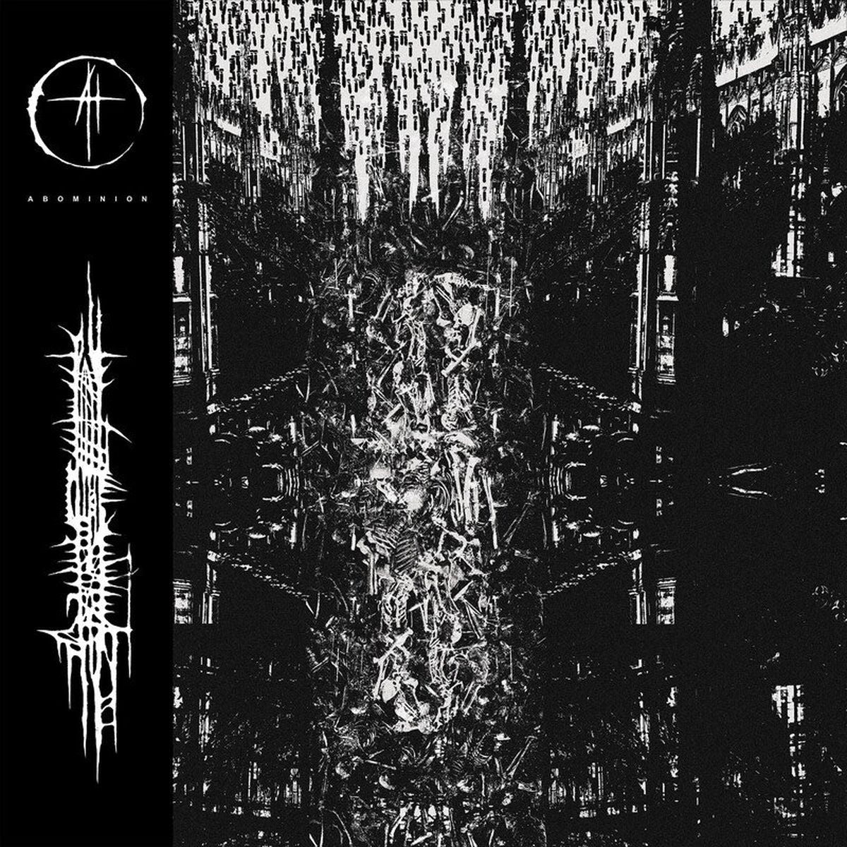 Abstracter – Abominion vinyl cover