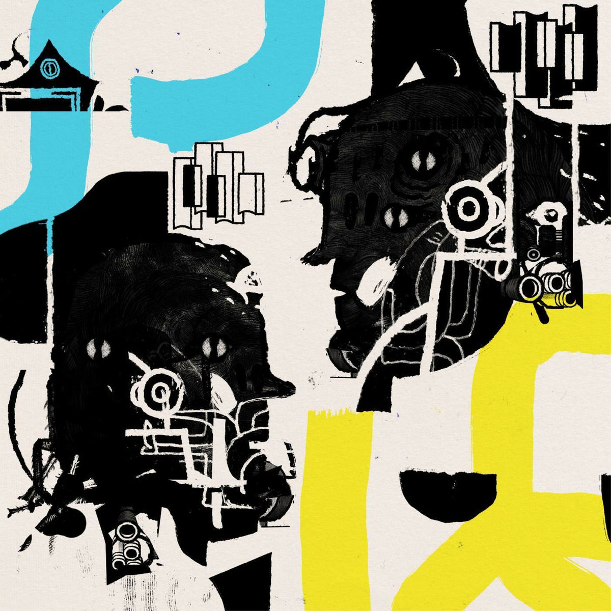 Clark – E.C.S.T. T.R.A.X. vinyl record cover
