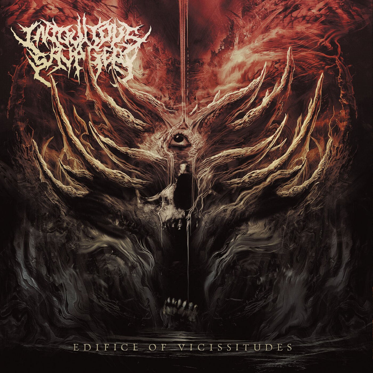 Iniquitous Savagery – Edifice of Vicissitudes vinyl record cover