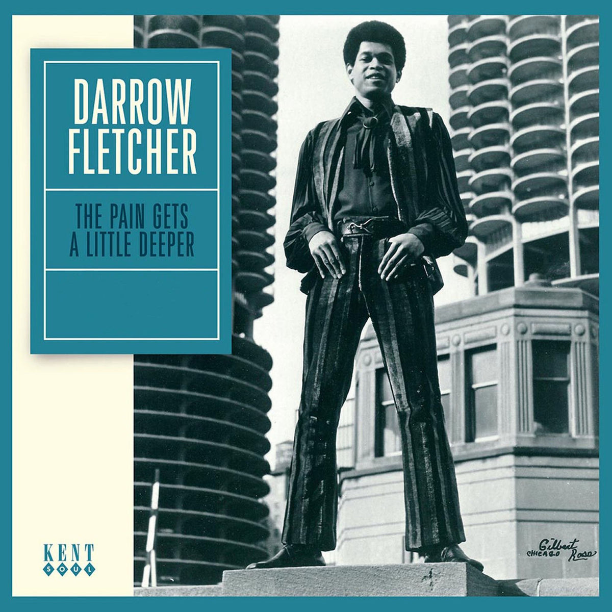 Darrow Fletcher – The Pain Gets a Little Deeper vinyl cover