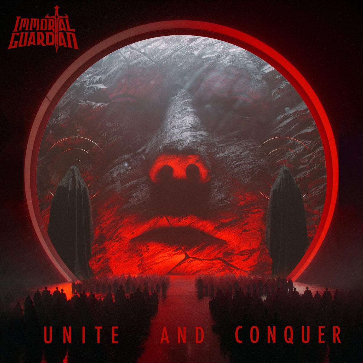 Immortal Guardian – Unite and Conquer vinyl record cover