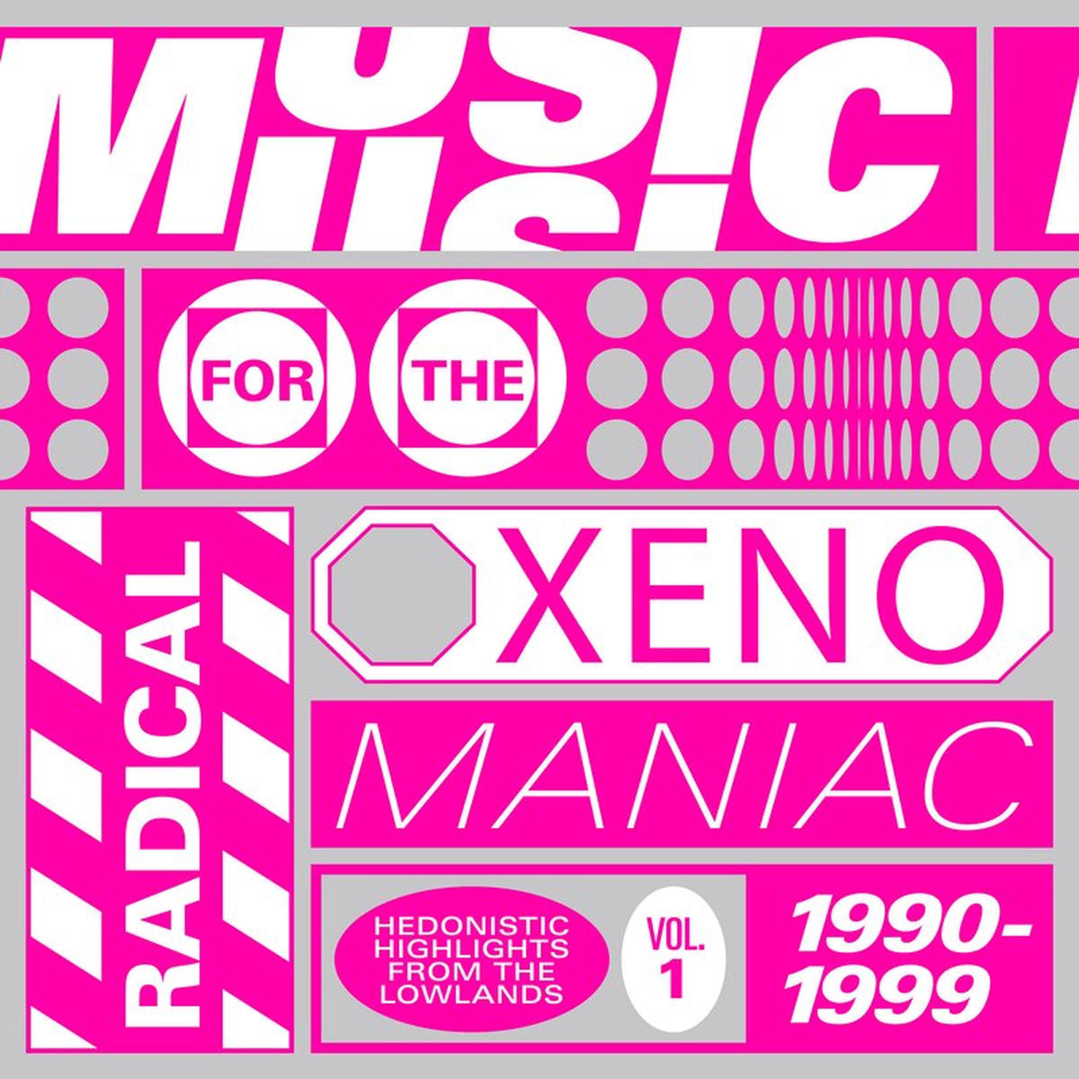 Various Artists – Music For The Radical Xenomaniac 1 [2LP] vinyl record cover