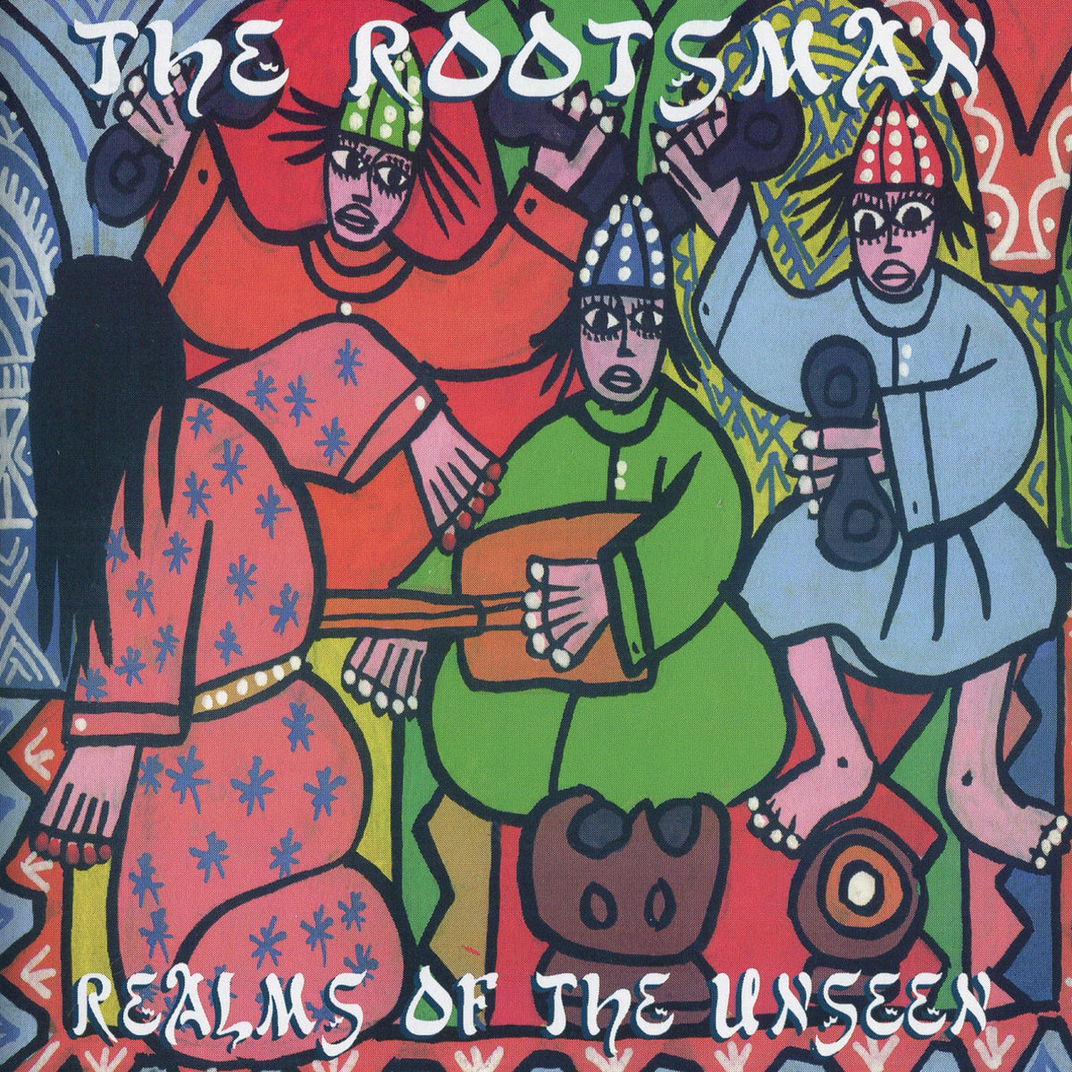 The Rootsman – Realms of the Unseen vinyl cover