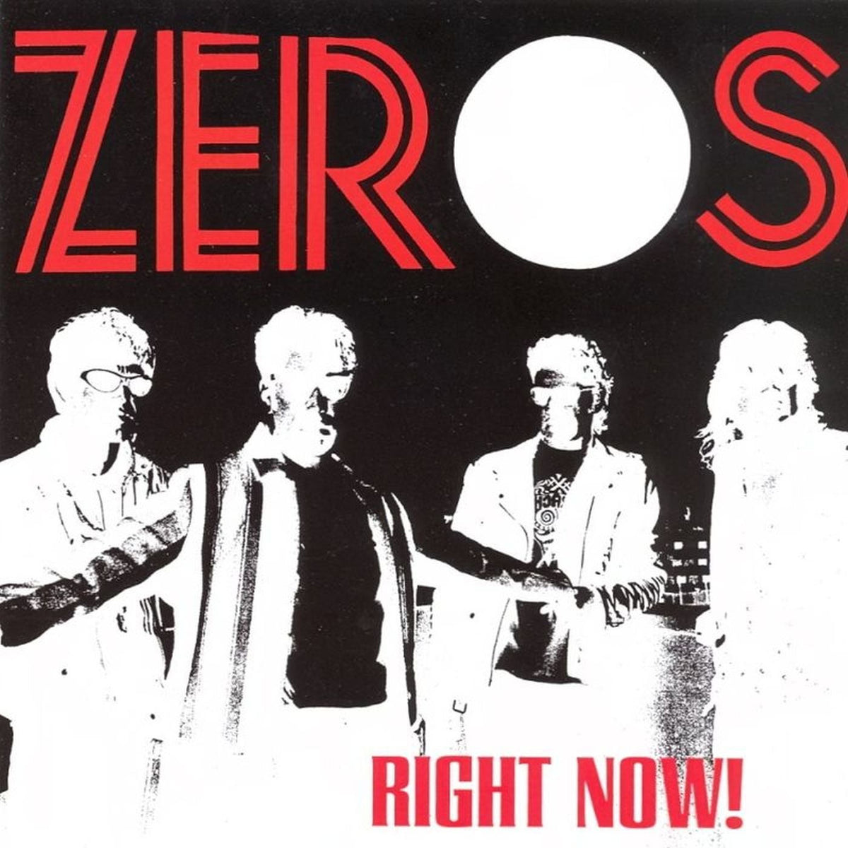 The Zeros – Right Now! vinyl record cover