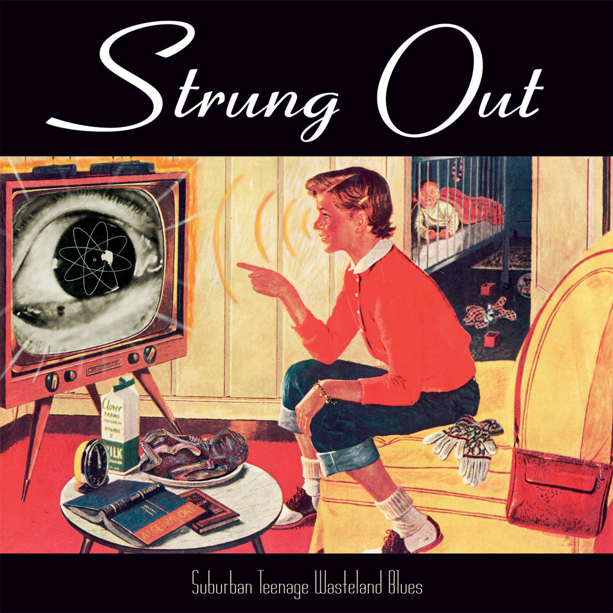 Strung Out – Suburban Teenage Wasteland Blues (Reis) vinyl record cover