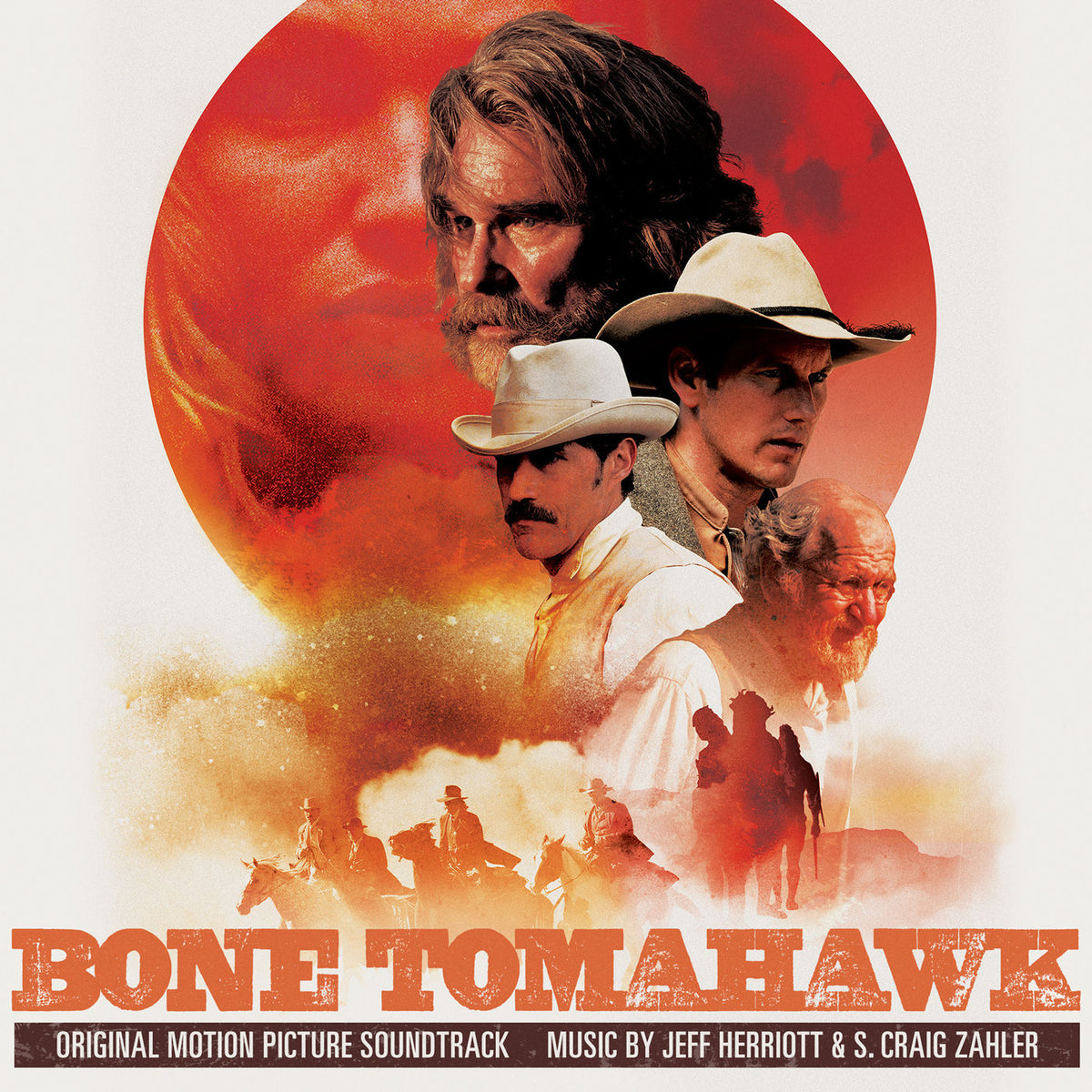 Jeff Herriott – Bone Tomahawk (Original Motion Picture Soundtrack) vinyl cover