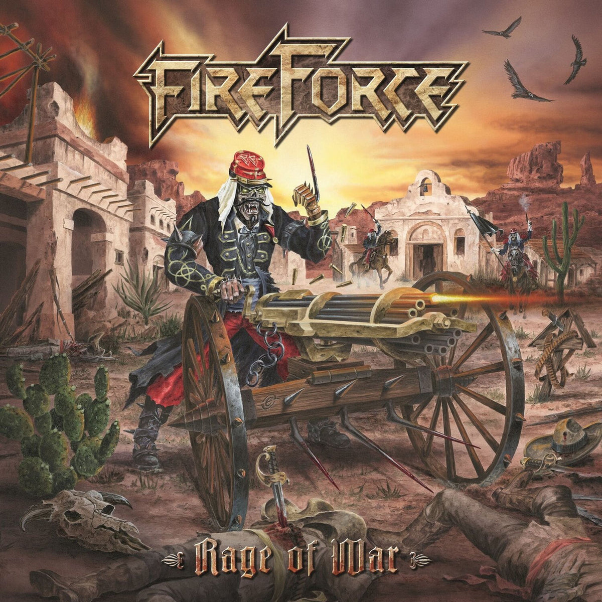 FireForce – Rage of War vinyl record cover