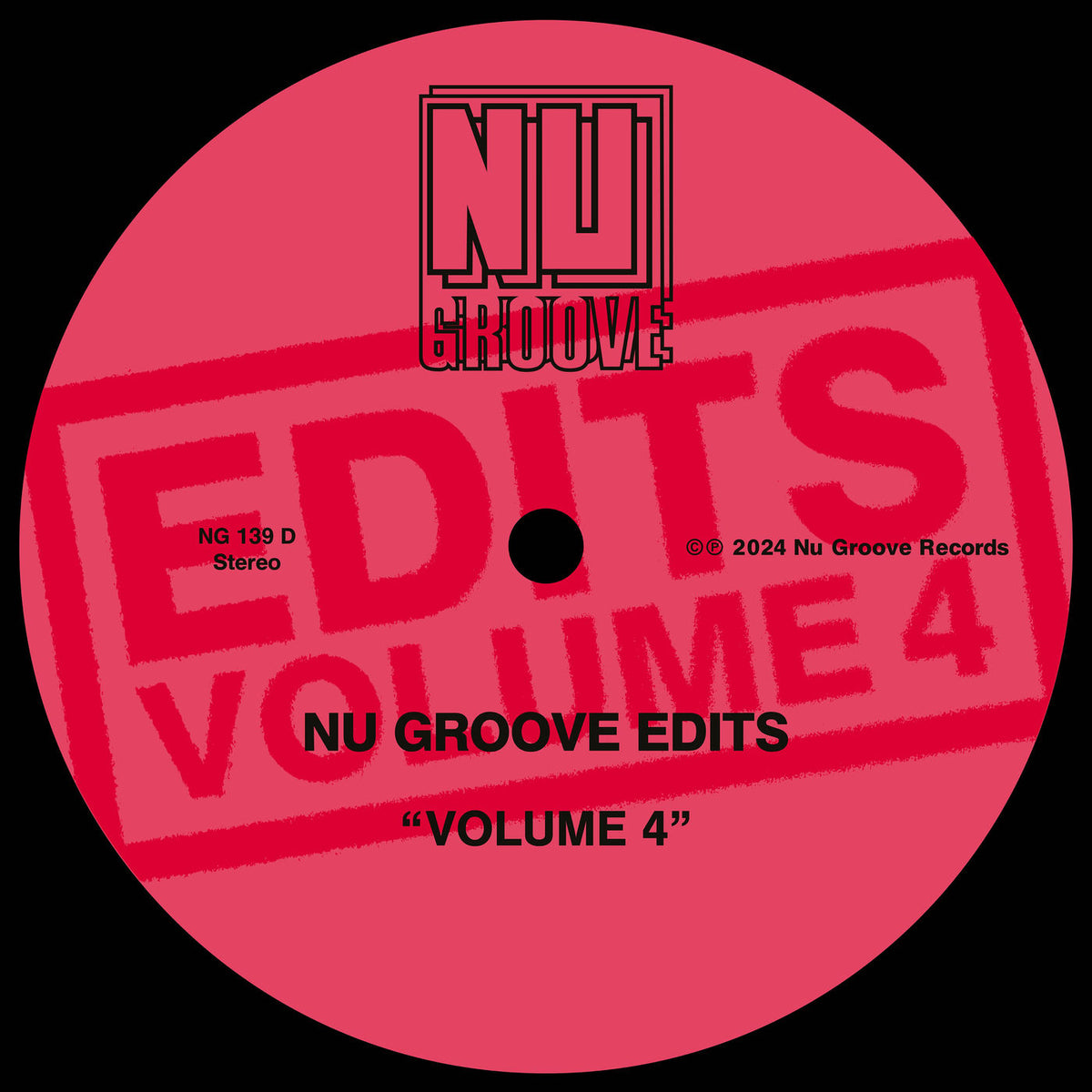 Various Artists – Nu Groove Edits, Vol. 4 vinyl cover