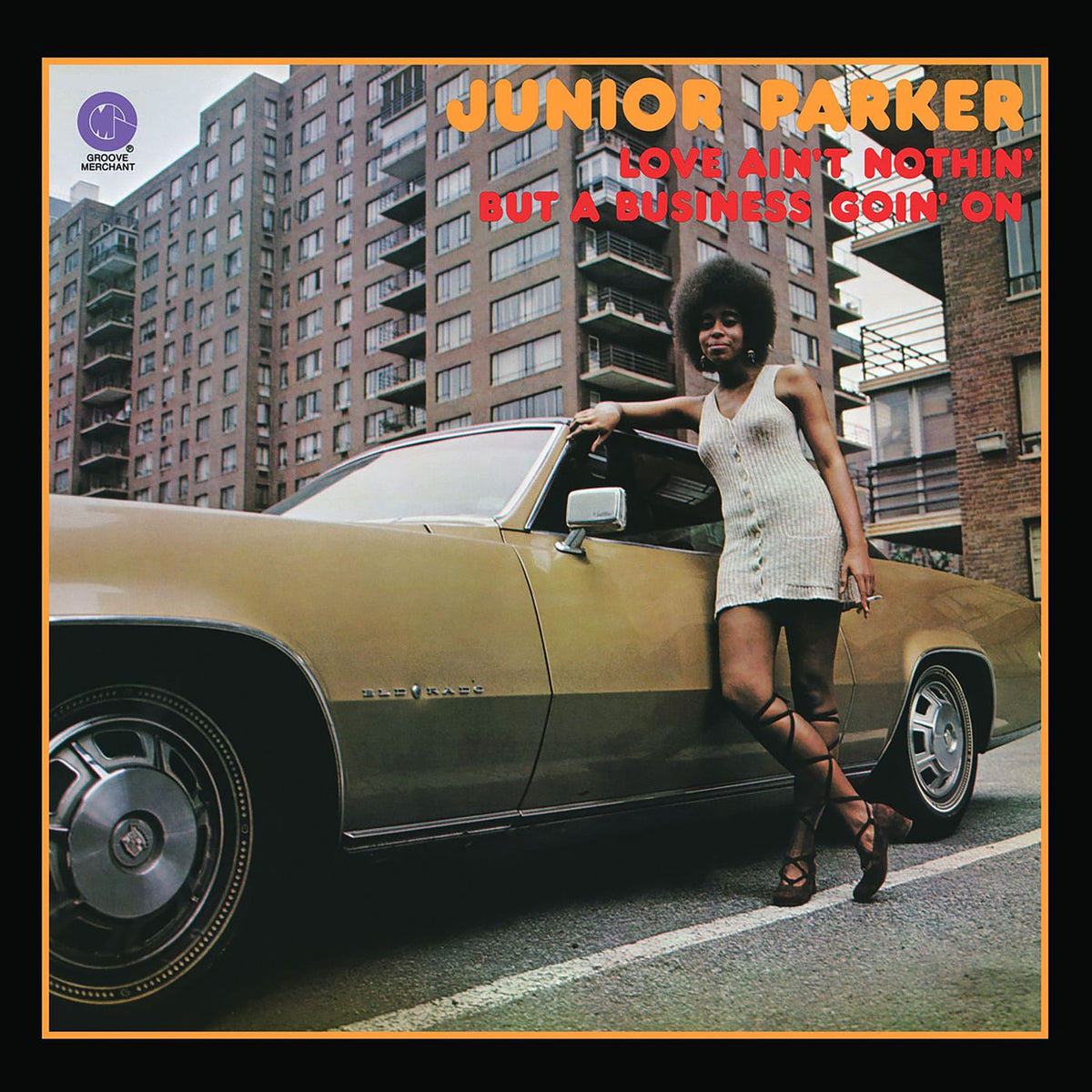 Junior Parker – Love Ain't Nothin' But A Business Goin' On (Florescent Orange Vinyl 160g) vinyl record cover