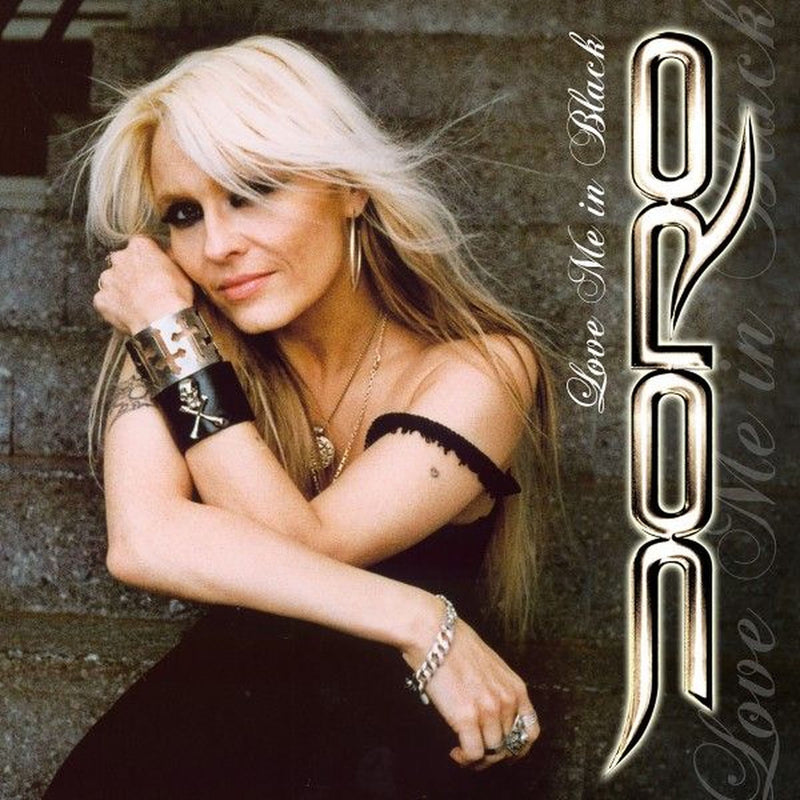 Doro – Love Me In Black (Limited Purple Coloured Vinyl) vinyl record cover