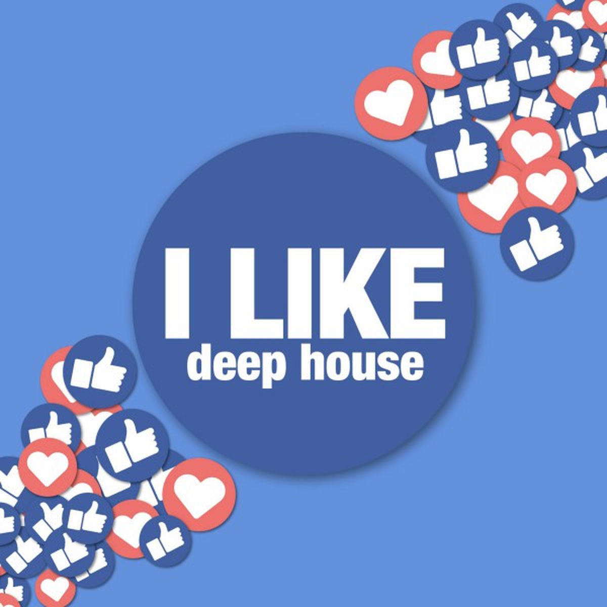 Various Artists – I Like Deep House vinyl cover