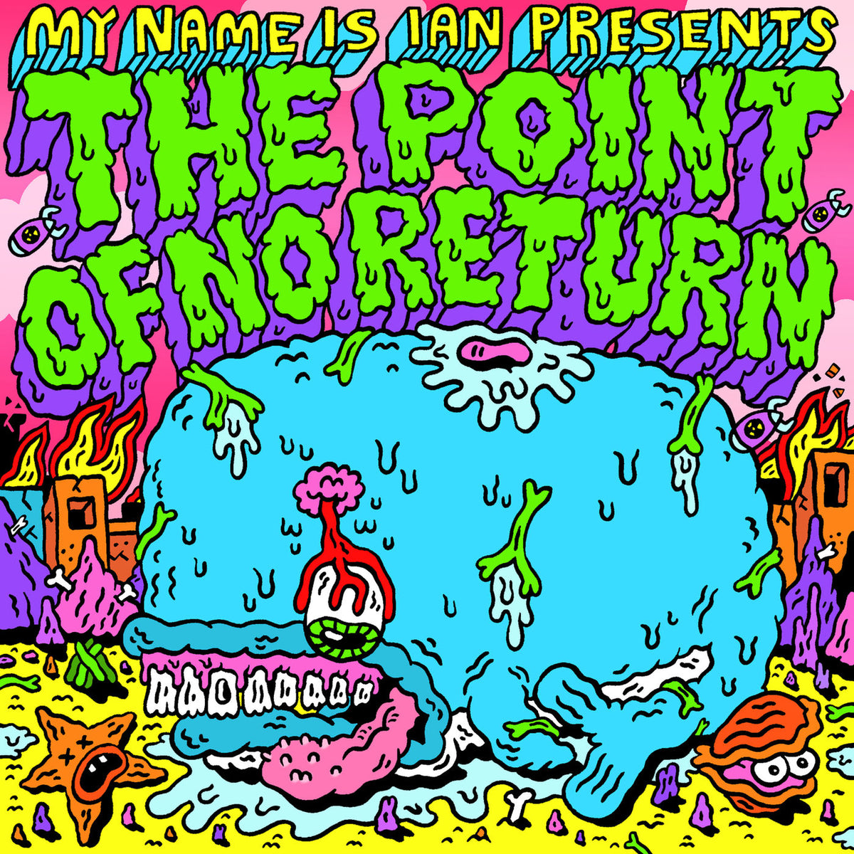 My Name Is Ian – Point Of No Return,The vinyl record cover