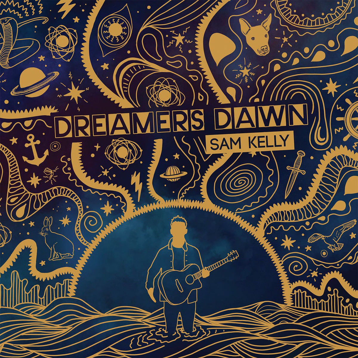 Sam Kelly – Dreamers Dawn vinyl record cover