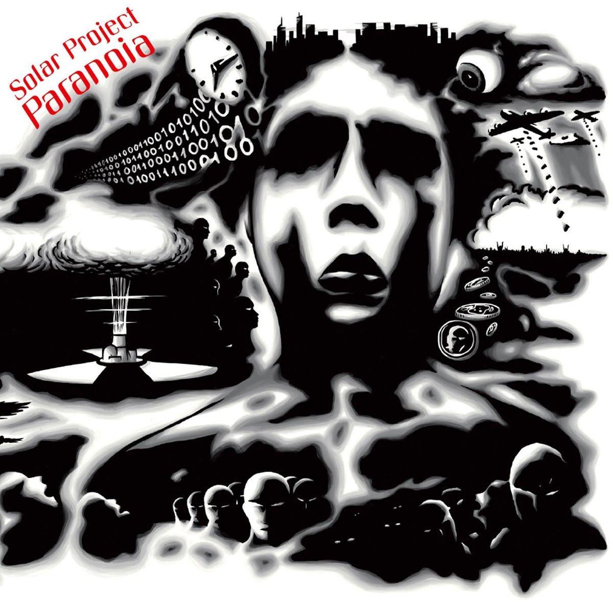 Solar Project – Paranoia vinyl record cover