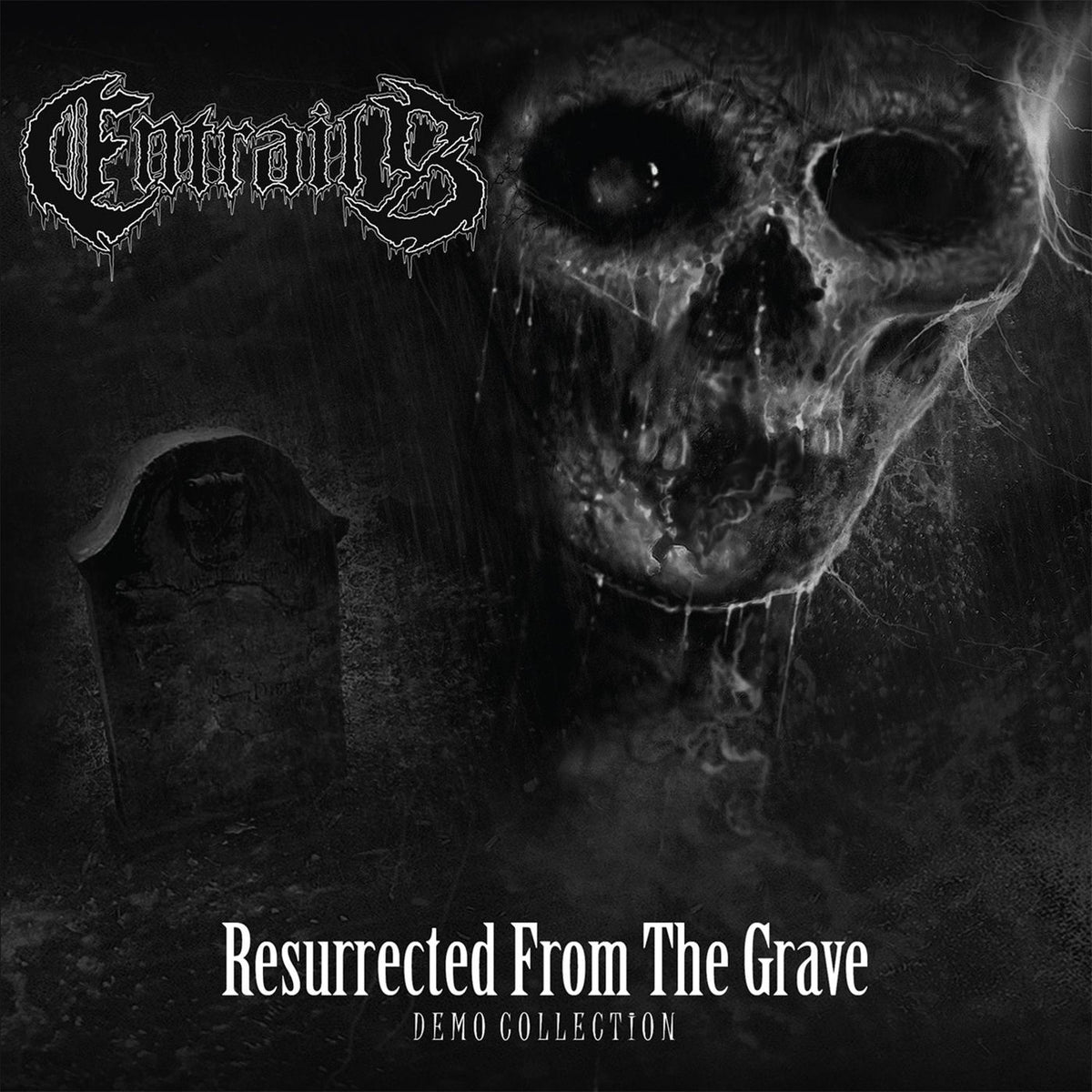 Entrails – Resurrected from the Grave vinyl record cover