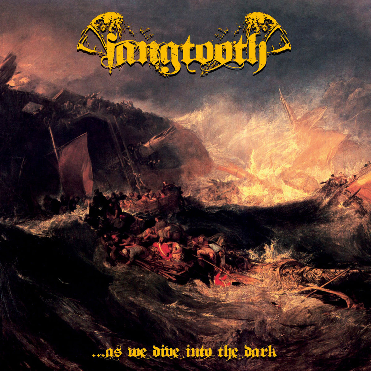 Fangtooth – As We Dive Into The Dark (UK) vinyl record cover