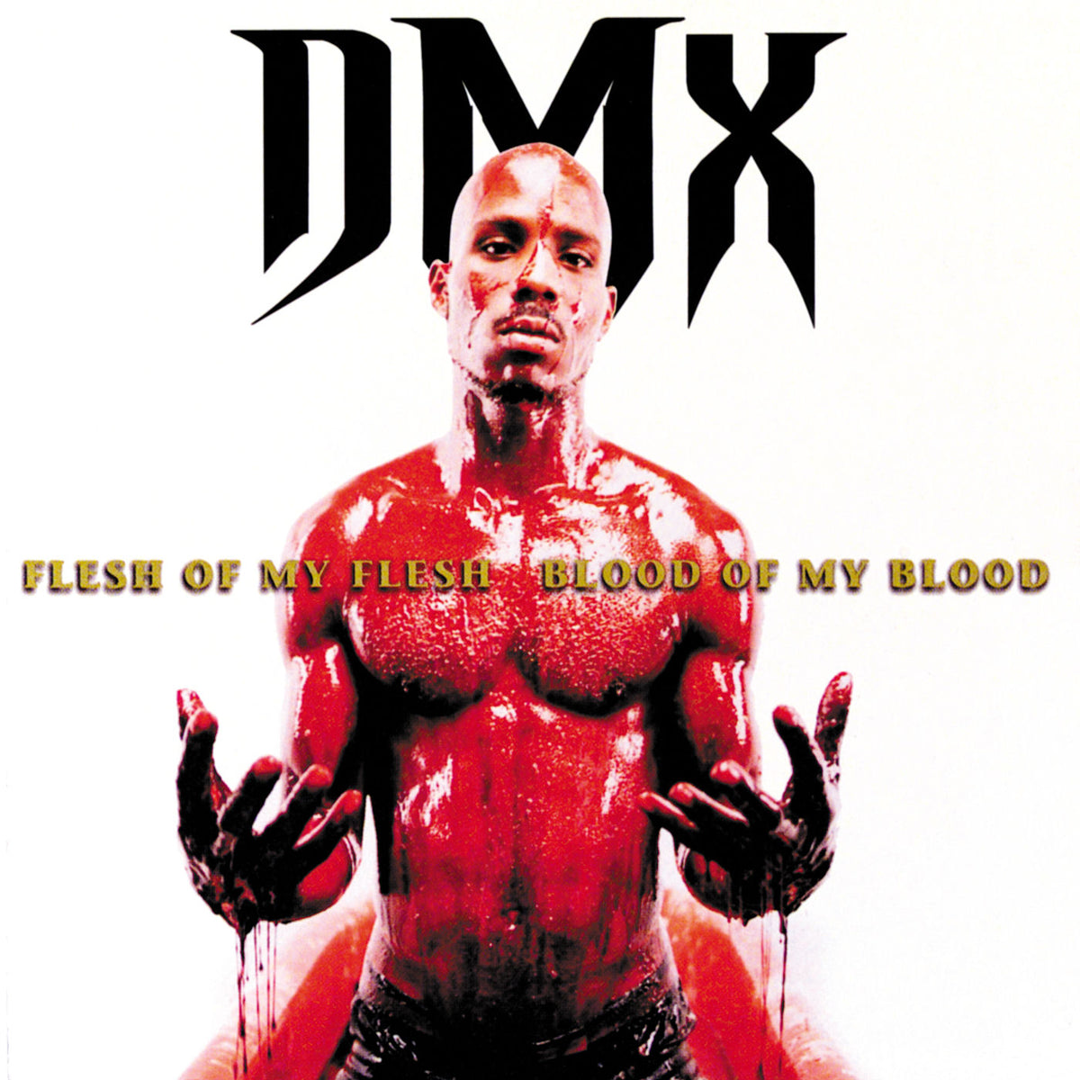 DMX – Flesh Of My Flesh, Blood Of My Blood [Explicit Content] (25th Anniversary Edition, Red Vinyl) (2 Lp's) vinyl record cover