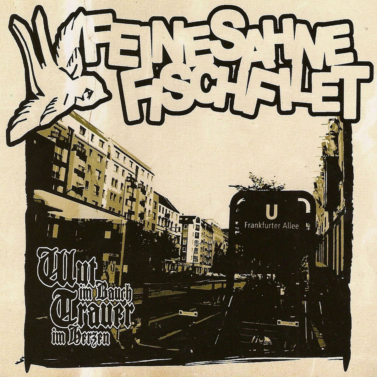 Feine Sahne Fischfilet – Wut Im Bauch Trauer Im Herze vinyl record cover