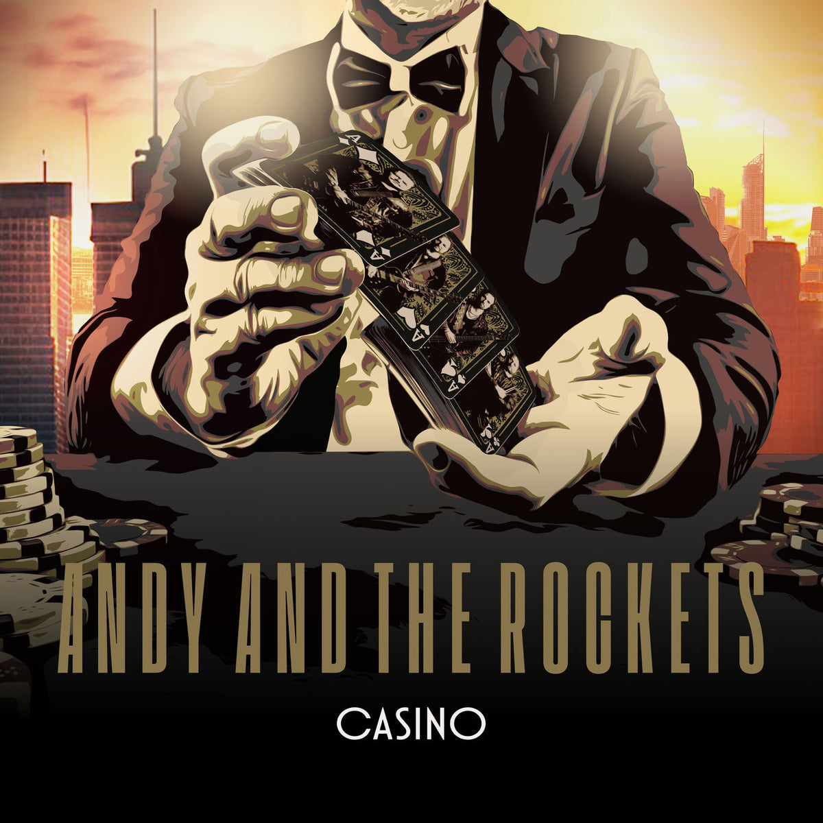 Andy and the Rockets – Casino vinyl record cover