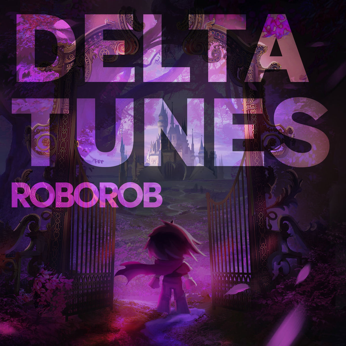 Roborob – Deltatunes - Clear vinyl record cover