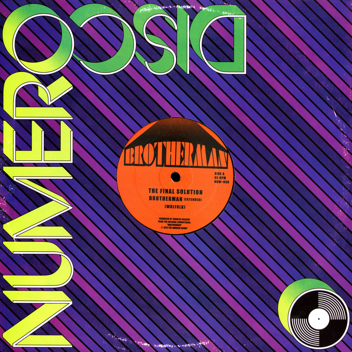 The Final Solution – Brotherman / Theme From Brotherman vinyl cover