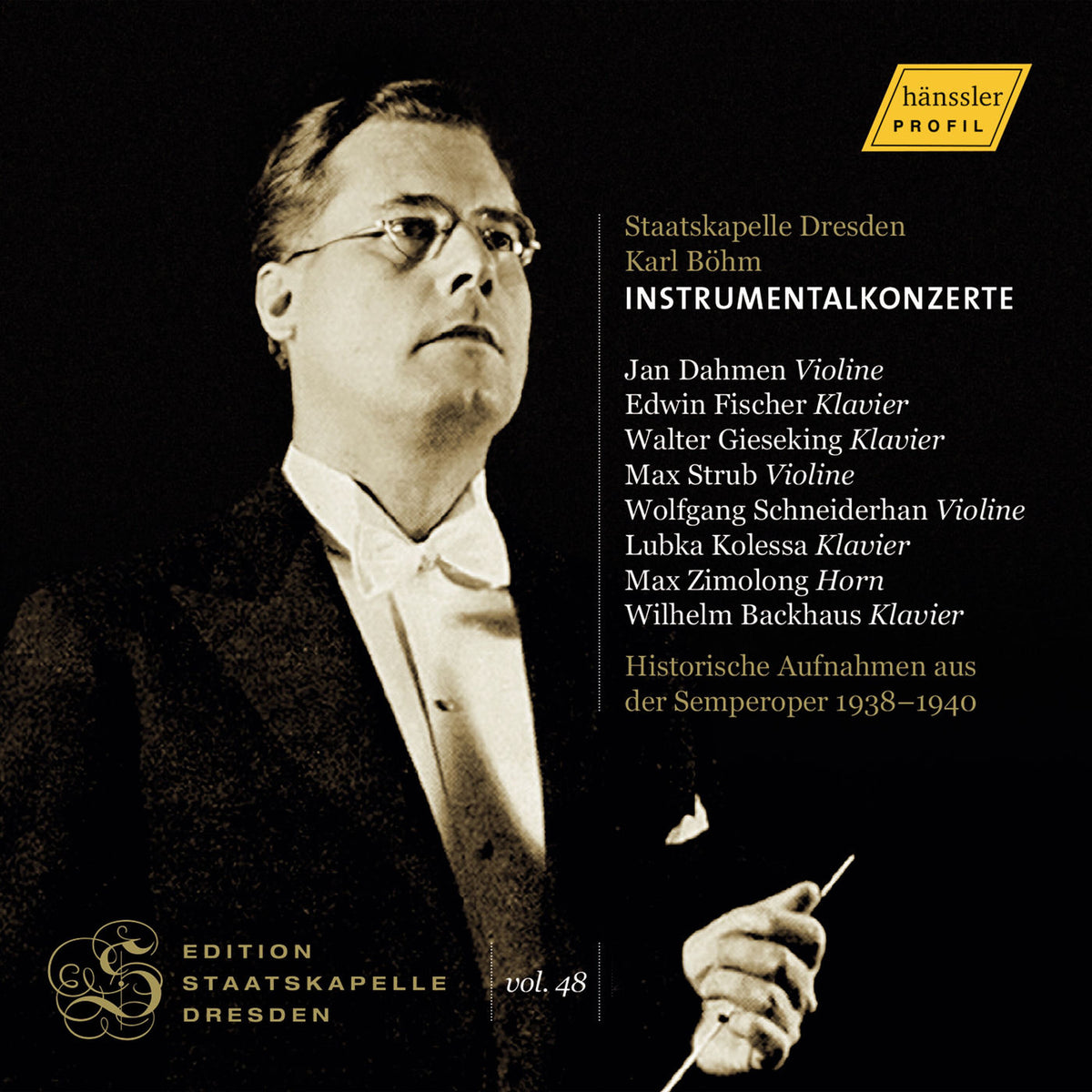 Staatskapelle Dresden – Edition Staatskapelle Dresden, Vol. 48 vinyl cover