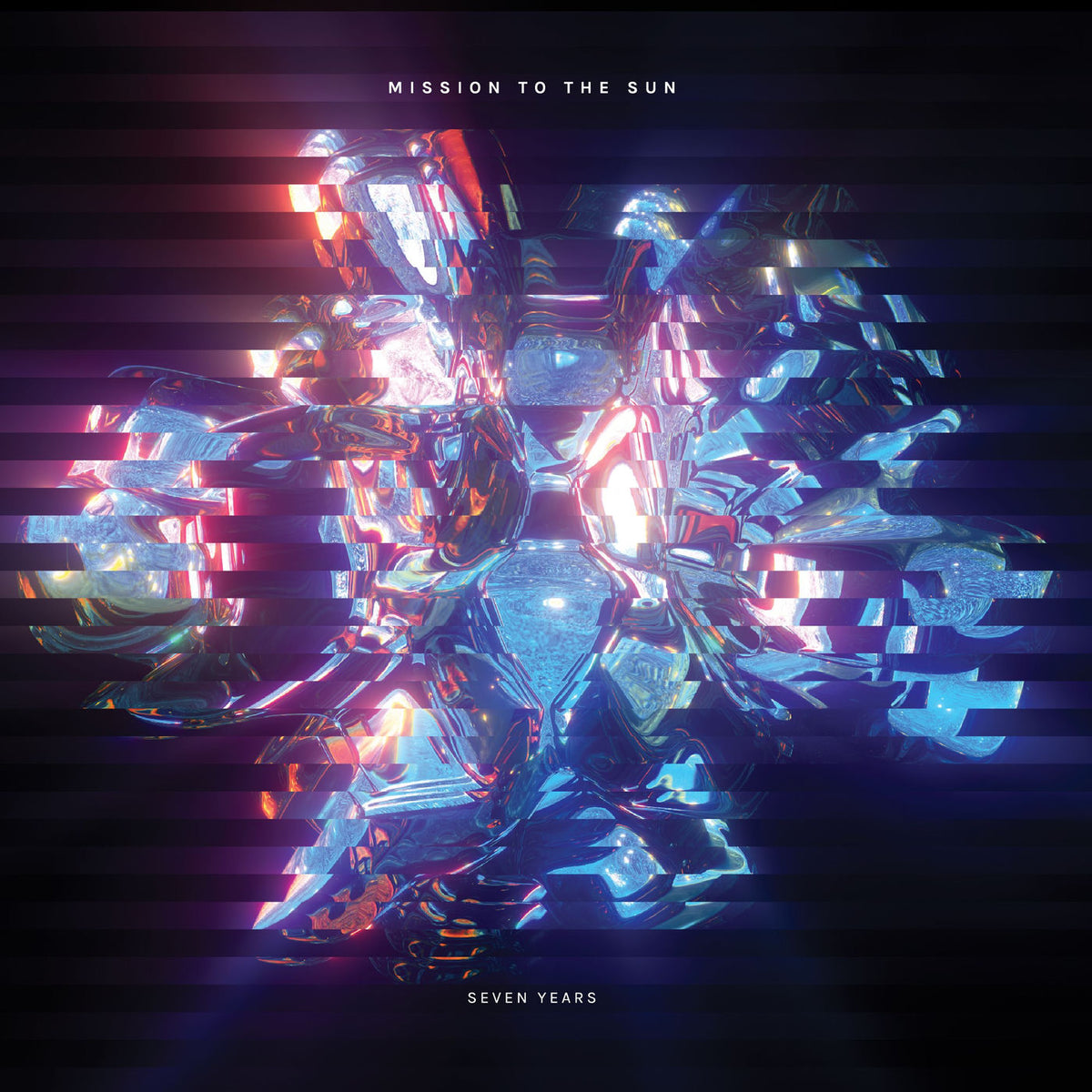 Mission to the Sun – Seven Years vinyl record cover